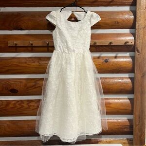 Kensie girl Cream‎ Kids Formal Dress size 14